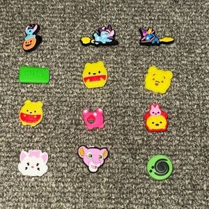 Random Cartoon Shoe Charm Jibbitz for Crocs & Shoes Adults & Children 12 Pk